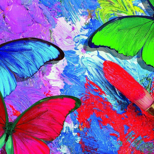Grafika Papillons en Peinture Jigsaw Puzzle (500 Pieces)