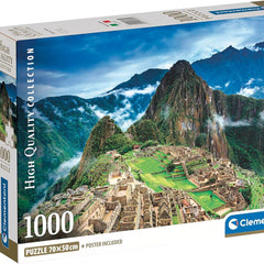 Clementoni Machu Picchu Jigsaw Puzzle (1000 Pieces)