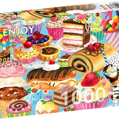 Enjoy Sweet Treats Jigsaw Puzzle (1000 Pieces)