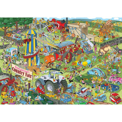 Gibsons Country Show Chaos, Jokesaws Jigsaw Puzzle (1000 Pieces)