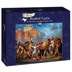 Bluebird Art Jacques-Louis David - The Intervention of the Sabine Women Jigsaw Puzzle (1000 Pieces)