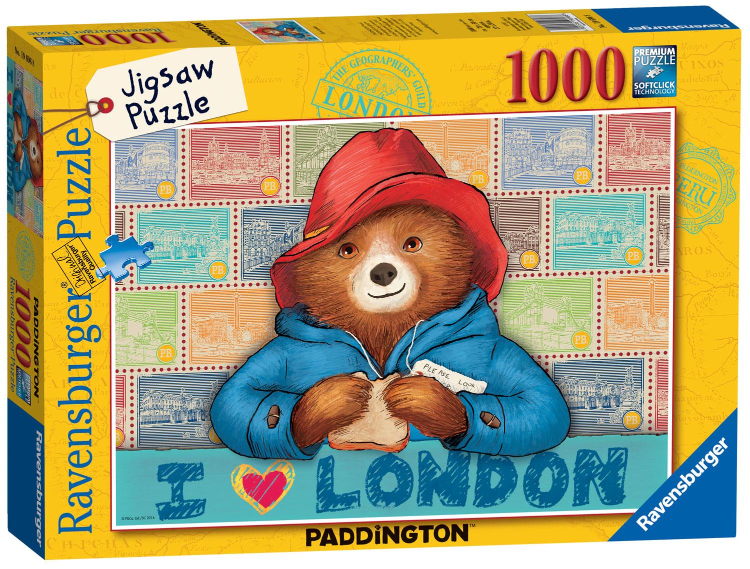 Ravensburger The Adventures of Paddington Gifts - Puzzle per bambini dai 3 anni in su, scatola da 10,2 cm (12, 16, 20, 24 pezzi