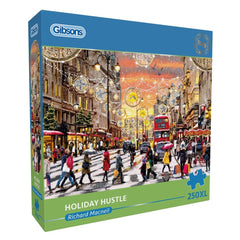 Gibsons Holiday Hustle Jigsaw Puzzle (250 XL Extra Large Pieces)