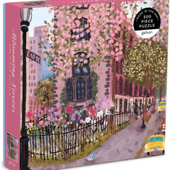 Galison Blooming Streets Jigsaw Puzzle (500 Pieces)
