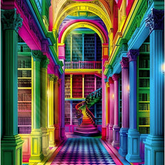 Clementoni Colorboom Athenaeum jigsaw Puzzle (1000 Pieces)