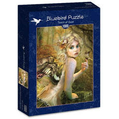 Bluebird Touch Of Gold Jigsaw Puzzle (1000 Pieces)