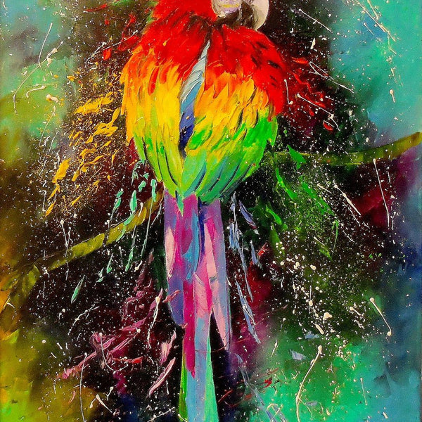 Enjoy Colorful Parrot Jigsaw Puzzle (1000 Pieces)