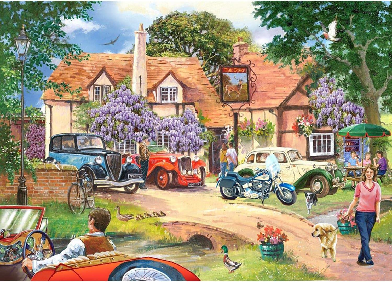 House of Puzzles Pub Lunch Jigsaw Puzzle (250 XL Pieces)