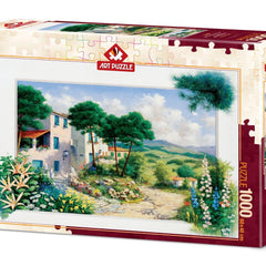 Art Puzzle In Summerhouse Jigsaw Puzzle (1000 Pieces)