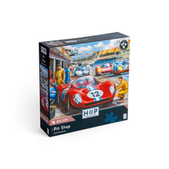 House of Puzzles Pit Stop Jigsaw Puzzle (500 XL Pieces)