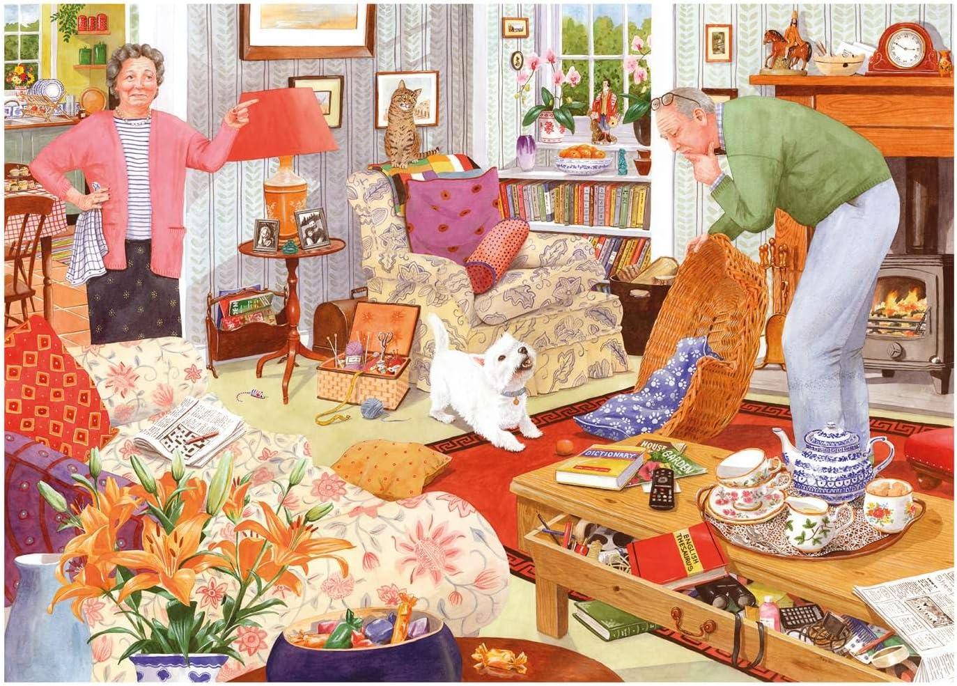 House of Puzzles Where are my Glasses? Jigsaw Puzzle (BIG 500 XL Pieces)