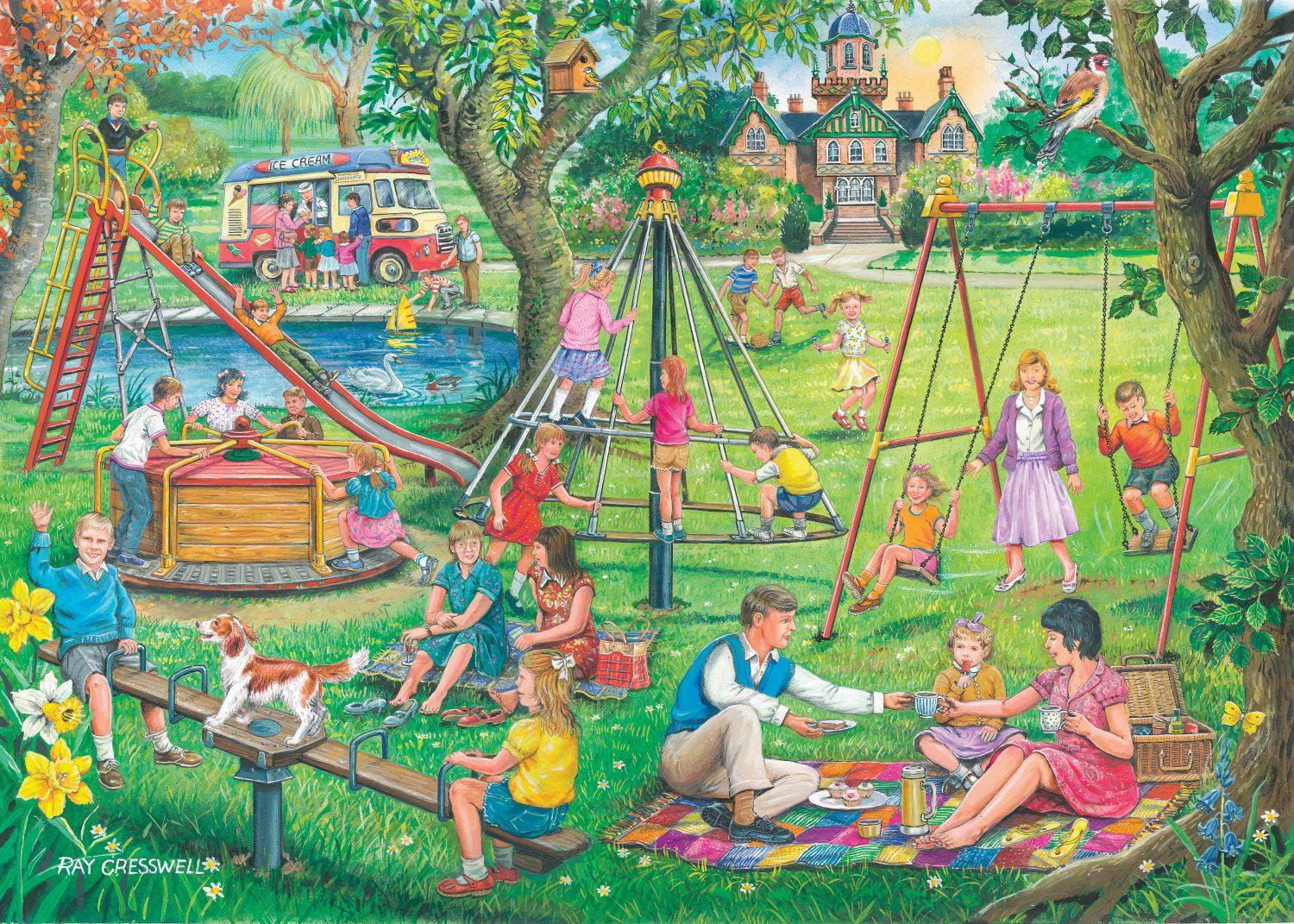 House of Puzzles Park & Rides - Big Jigsaw Puzzle (250 XL Pieces)