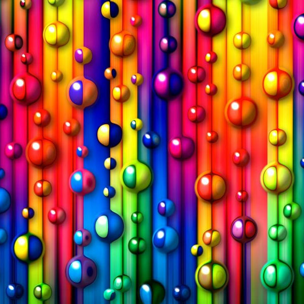 Grafika Multicolored Bubbles Jigsaw Puzzle (500 Pieces)