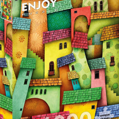 Enjoy Joyful Houses Jigsaw Puzzle (1000 Pieces)