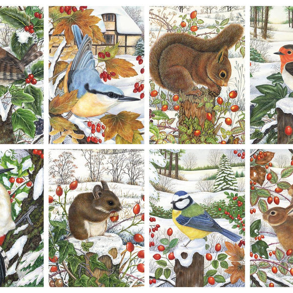 Otter House Winter Wildlife RSPB Jigsaw Puzzle (1000 Pieces)