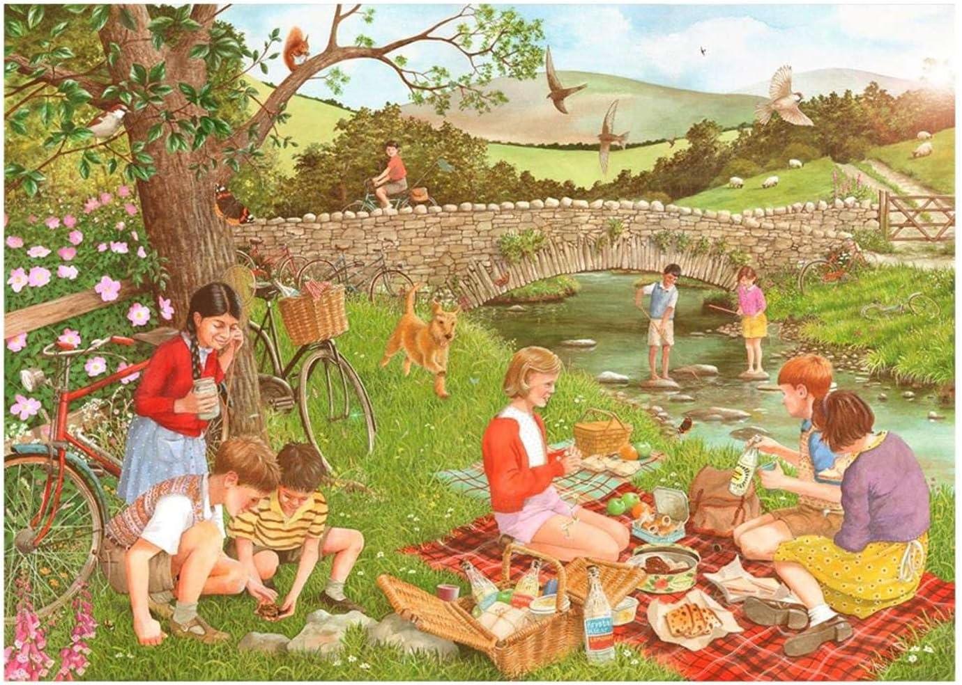 House of Puzzles Lashings of Lemonade - Big Jigsaw Puzzle (500 XL Pieces)