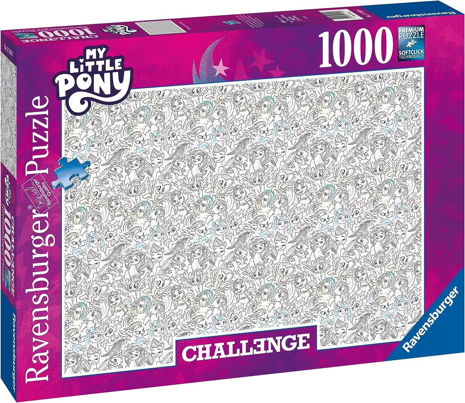 Ravensburger Challenge My Little Pony Jigsaw Puzzle (1000 Pieces