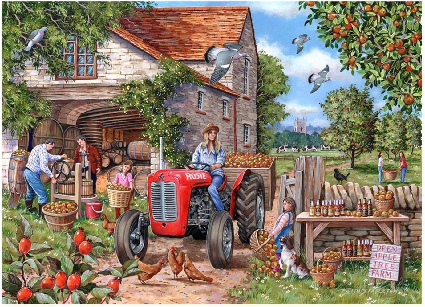 House of Puzzles Cider & Rosie Big Jigsaw Puzzle (500 XL Pieces)