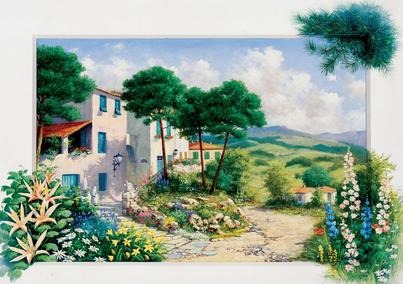 Art Puzzle In Summerhouse Jigsaw Puzzle (1000 Pieces)