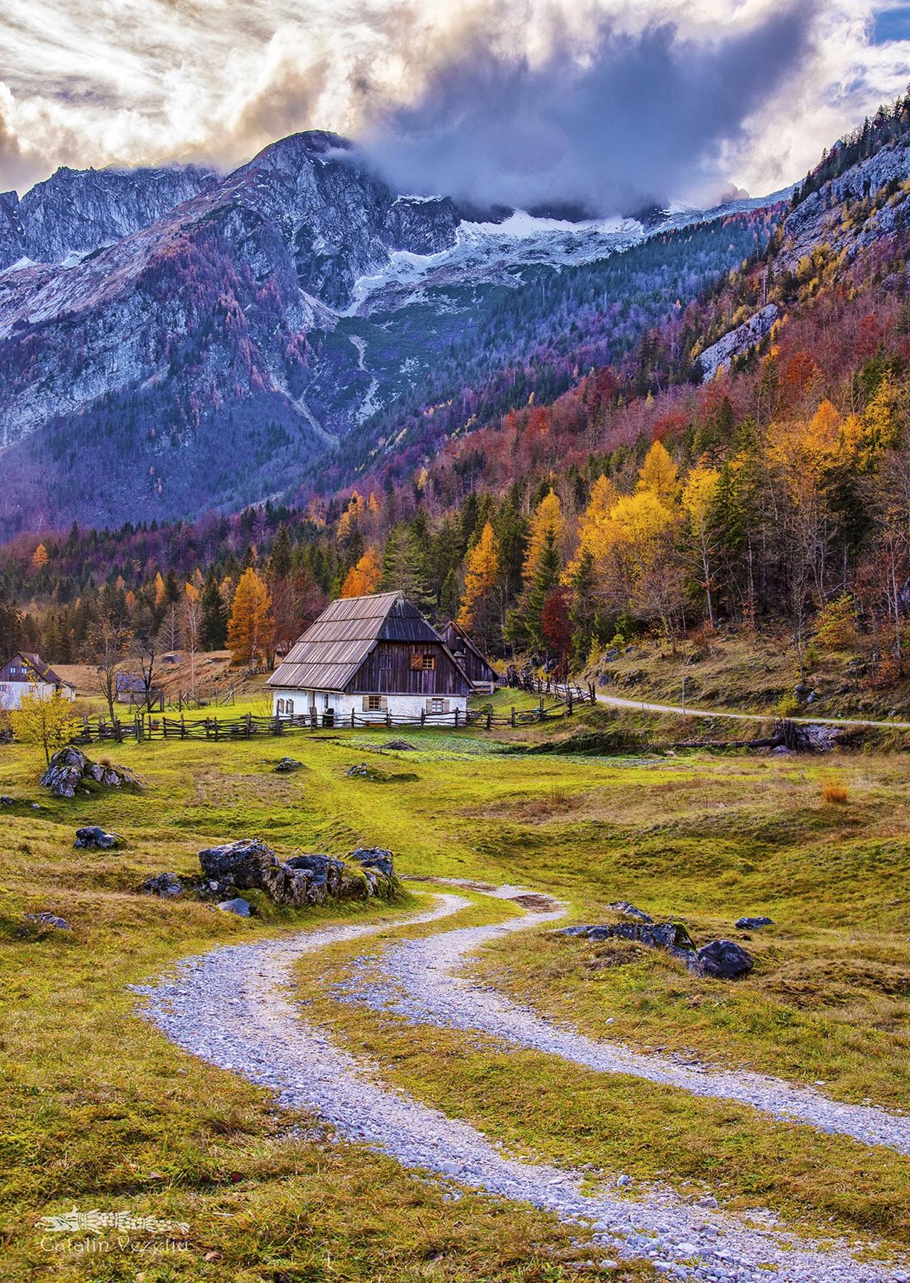 Enjoy Cottage in the Mountains Jigsaw Puzzle (1000 Pieces)