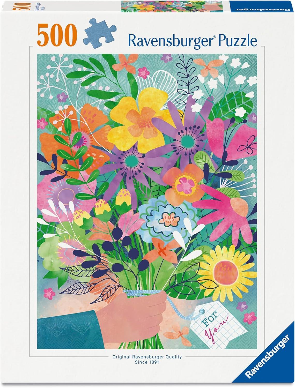 Ravensburger Flowers for You Jigsaw Puzzle (500 Pieces) – PDK