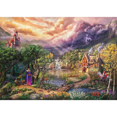 Schmidt Thomas Kinkade: Disney Snow White and the Queen Jigsaw Puzzle (1000 Pieces)