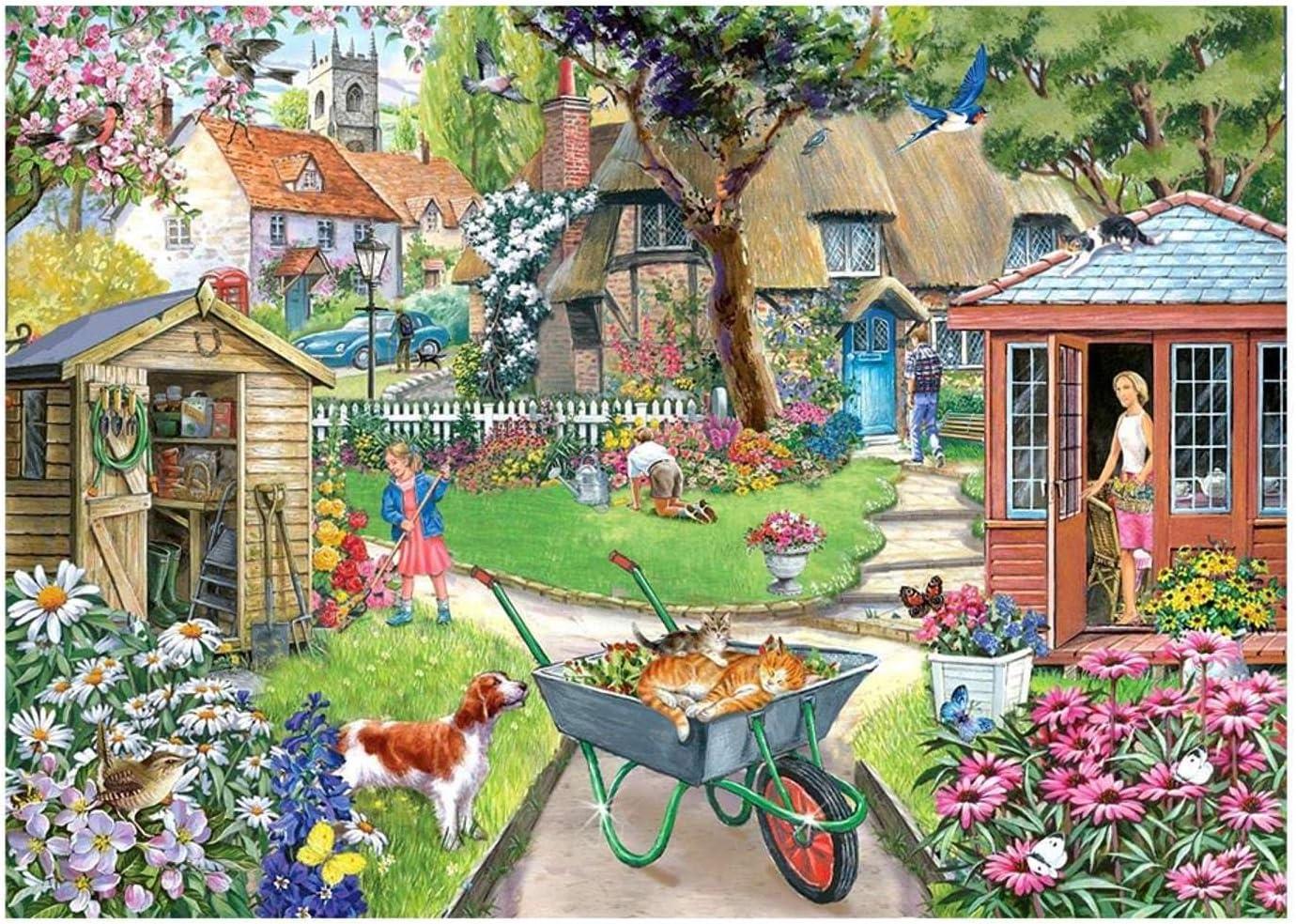 House of Puzzles Bloomin' Lovely BIG Jigsaw Puzzle (500 XL Pieces)