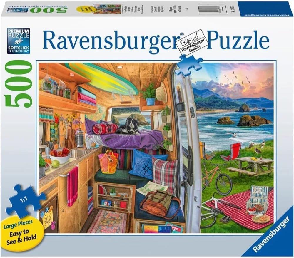 Ravensburger Rig Views Jigsaw Puzzle (500 XL Extra Large Pieces)