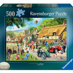Ravensburger Summer Village Jigsaw Puzzle (500 XL Extra Large Pieces)