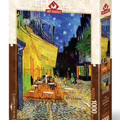 Art Puzzle Cafe Terrace At Night, Van Gogh Jigsaw Puzzle (1000 Pieces)