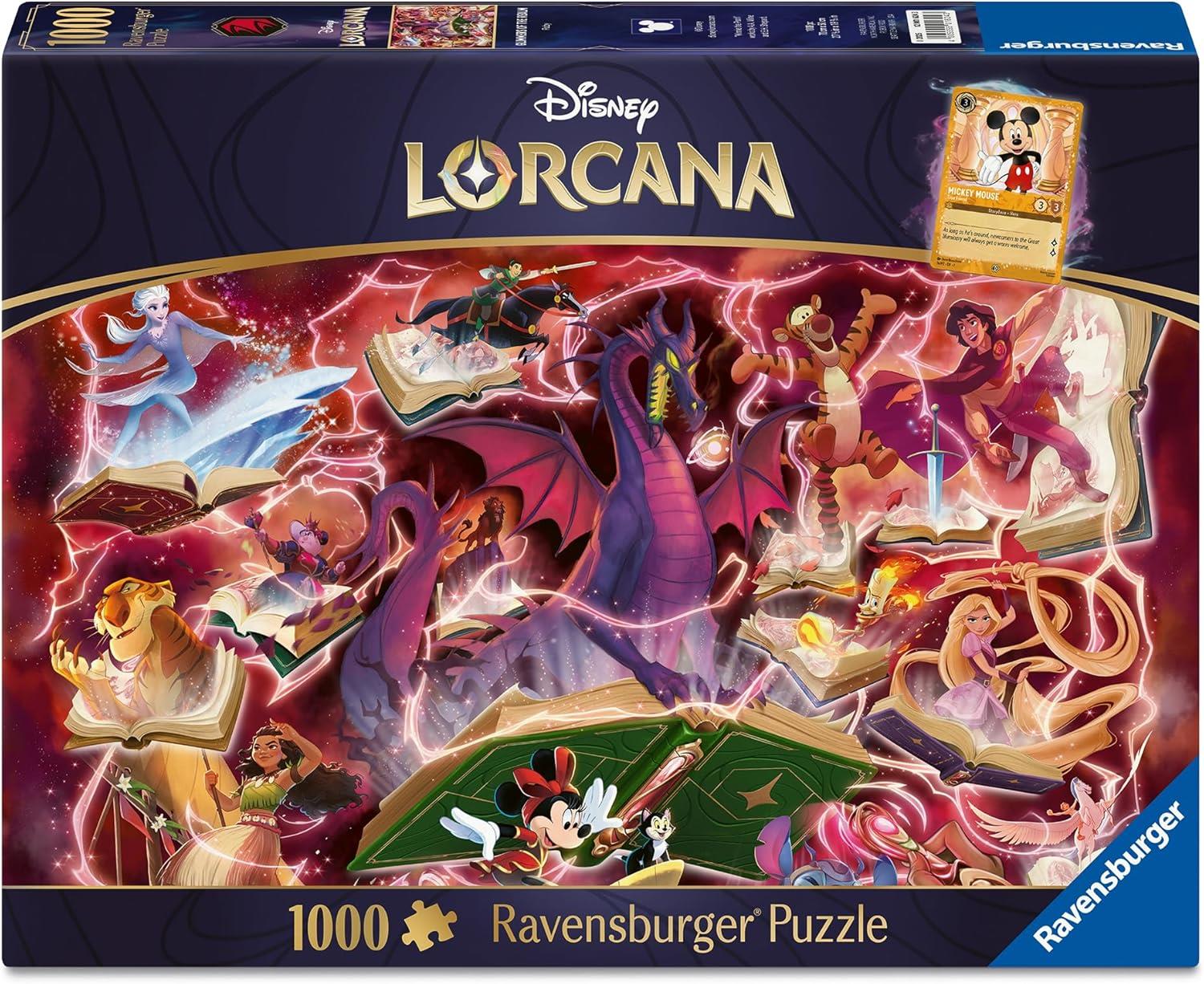 Ravensburger Disney Locarna Glimmers of the Realm: Ruby Jigsaw Puzzle (1000 Pieces)
