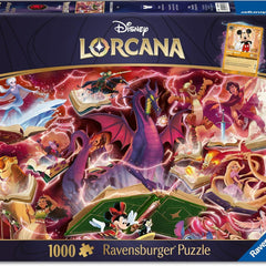 Ravensburger Disney Locarna Glimmers of the Realm: Ruby Jigsaw Puzzle (1000 Pieces)