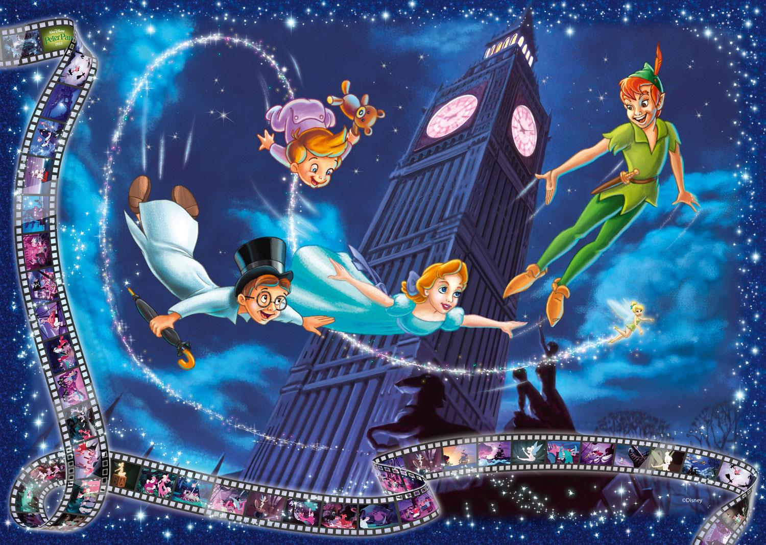 Ravensburger Disney Collector's Edition Peter Pan Jigsaw Puzzle (1000 Pieces) DAMAGED BOX