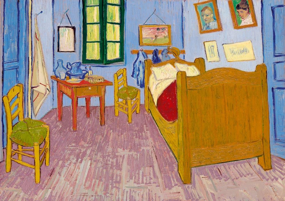 Bluebird Art Van Gogh - Bedroom in Arles, 1888 Jigsaw Puzzle (1000 Pieces)