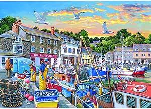 House of Puzzles Catch of the Day Jigsaw Puzzle (BIG 500 XL Pieces)