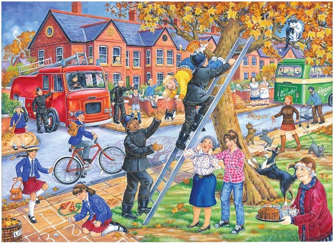 House of Puzzles Saving Miss Kitty Jigsaw Puzzle (Big 250 XL Pieces)