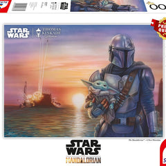Schmidt Thomas Kinkade: Disney Star Wars The Mandalorian - A New Direction Jigsaw Puzzle (1000 Pieces)