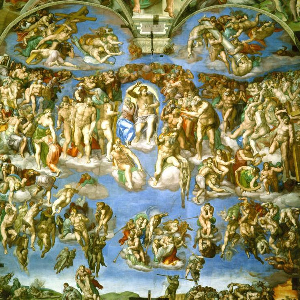 Grafika Michelangelo : Judgement Day Jigsaw Puzzle (1000 Pieces)