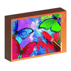 Grafika Papillons en Peinture Jigsaw Puzzle (500 Pieces)