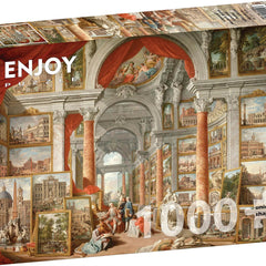 Enjoy Paolo Panini: Views of Modern Rome Jigsaw Puzzle (1000 Pieces)