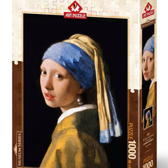 Art Puzzle Girl With A Pearl Earring,  Johannes Vermeer Jigsaw Puzzle (1000 Pieces)