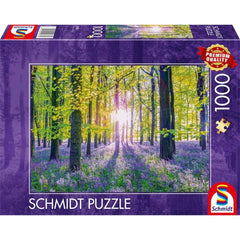 Schmidt Tranquil Bluebell Woods Jigsaw Puzzle (1000 Pieces)
