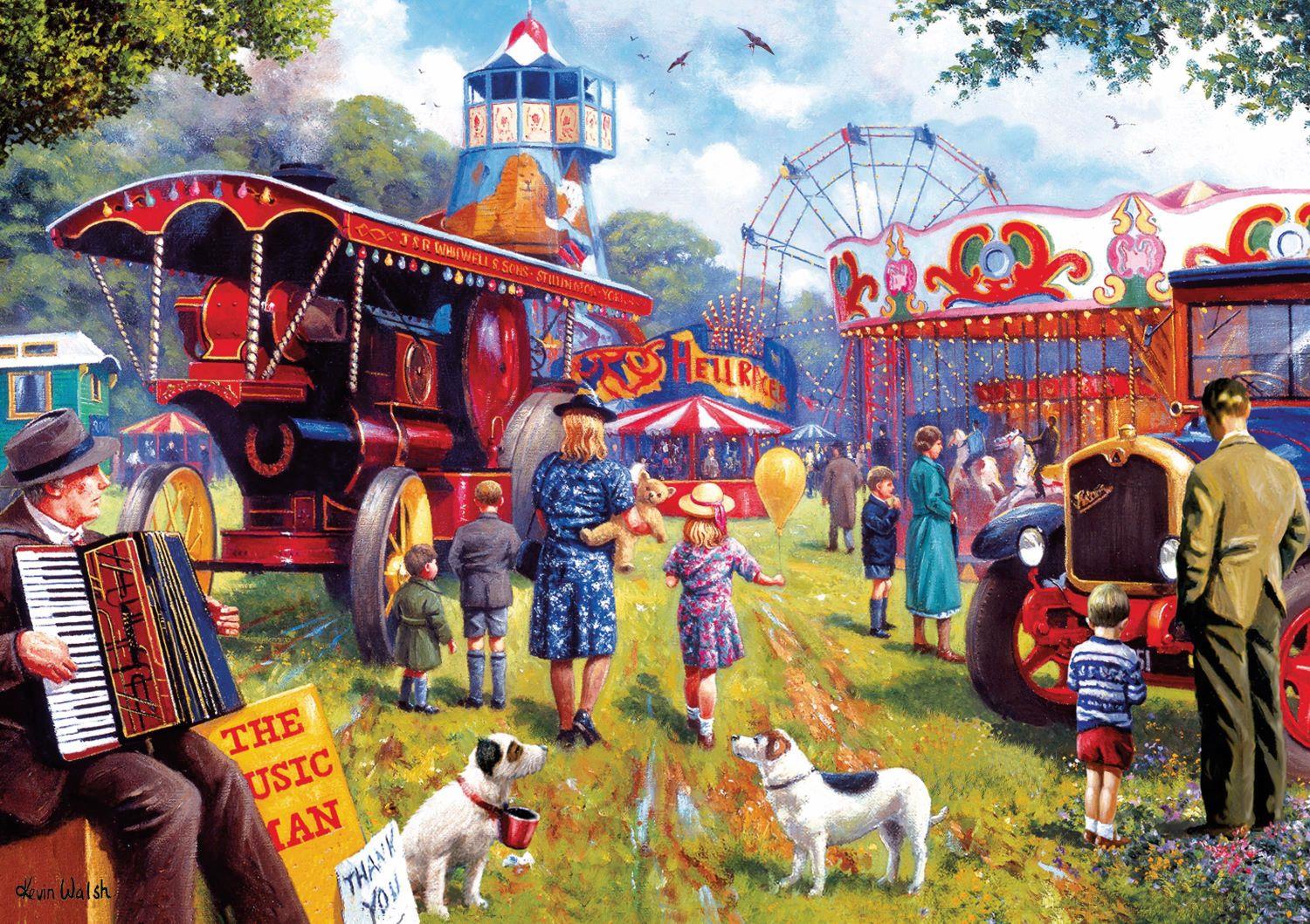 A Day At The Fair, Kevin Walsh Jigsaw Puzzle (1000 Pieces)