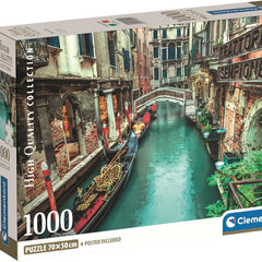Clementoni Venice Canal Jigsaw Puzzle (1000 Pieces)