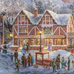 Clementoni Getting Ready For Christmas Panorama Jigsaw Puzzle (1000 Pieces)