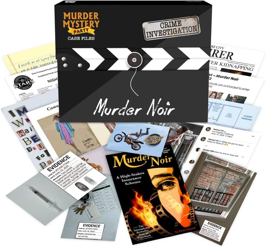 Murder Noir Murder Mystery Party Case File