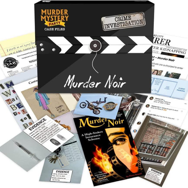 Murder Noir Murder Mystery Party Case File