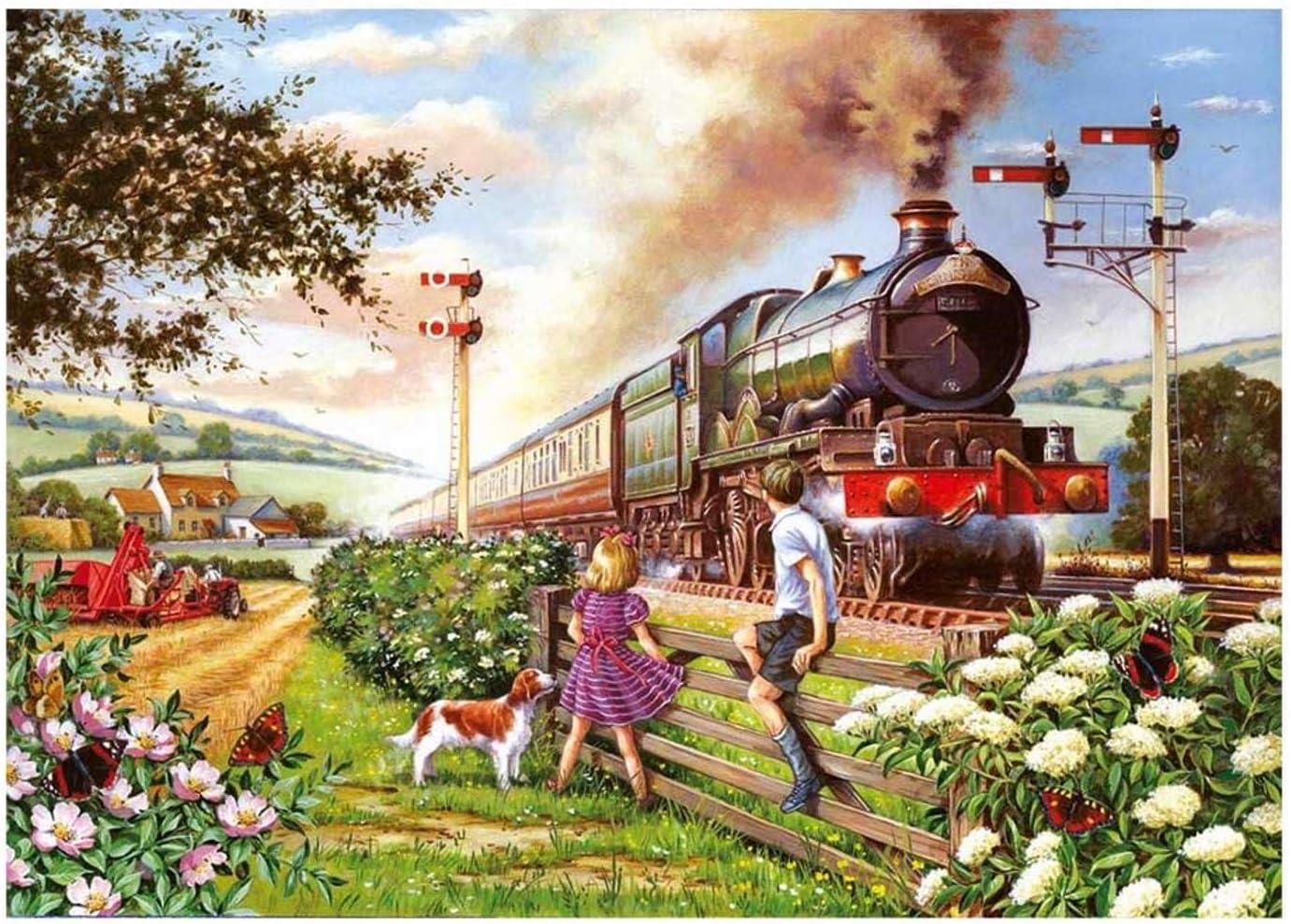 House of Puzzles Railway Children Jigsaw Puzzle (Big 500 XL Pieces)