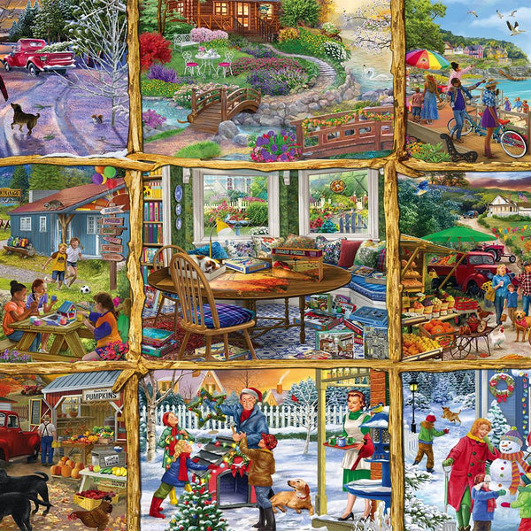 Alipson For All Seasons Jigsaw Puzzle (1000 Pieces)