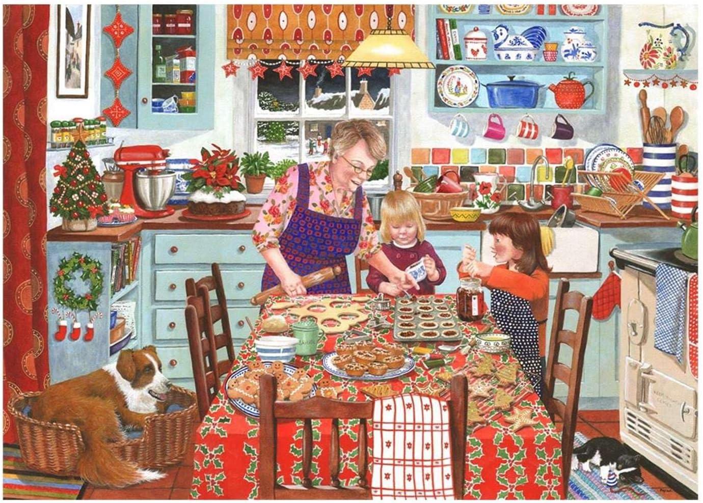 House of Puzzles Festive Fancies Jigsaw Puzzle (500 XL Pieces)